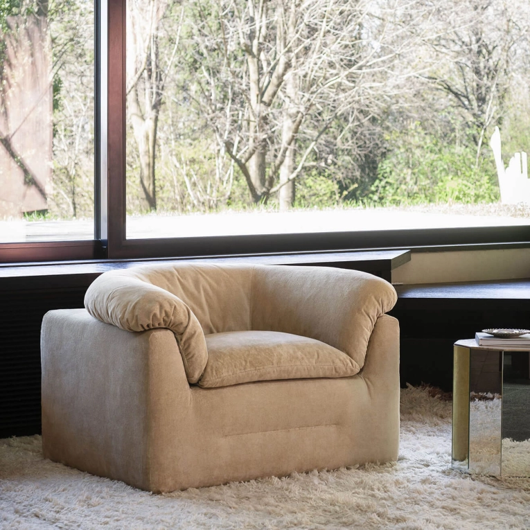 Easy chair BUTTER Efeu 02 TACCHINI