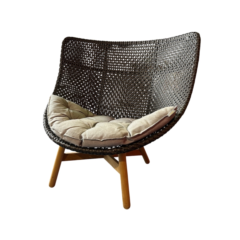 Outdoor Lounge Chair MBRACE WING Arabica DEDON