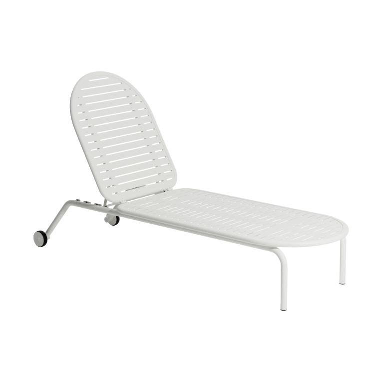 Bain de soleil, chaise longue et hamac WEEK-END Bain de soleil Blanc PETITE FRITURE