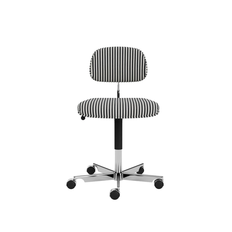 Seat KEVI 2534U Chrome Striped fabric MONTANA