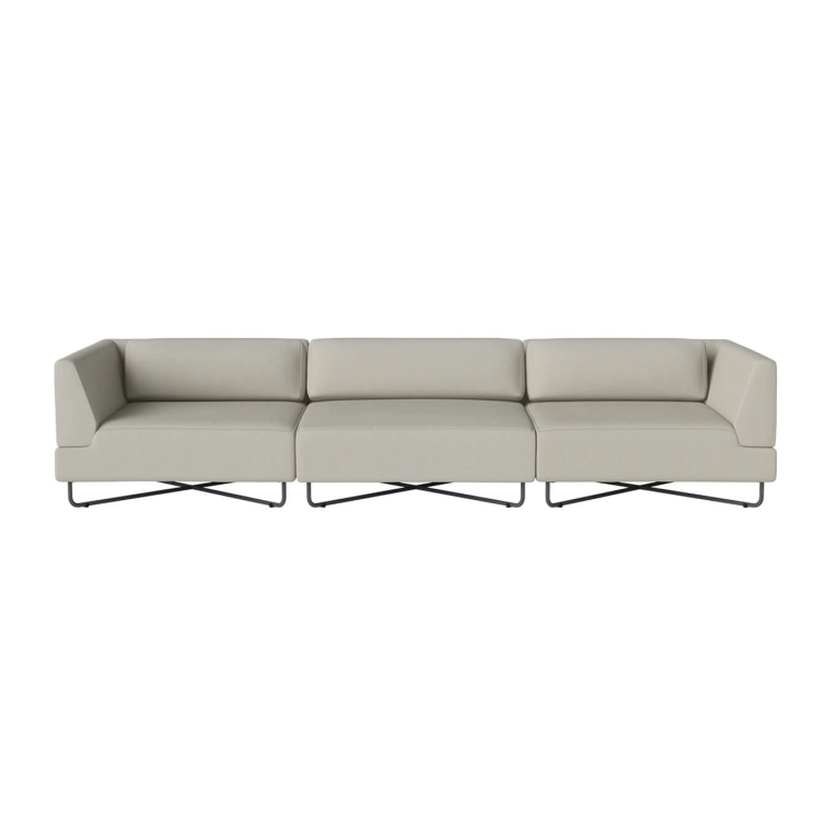 Outdoor Sofa ORLANDO O2 3 modules Brezza Sand BOLIA