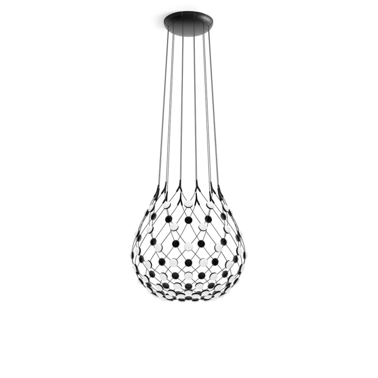 Suspension MESH Ø 80 Noir LUCEPLAN