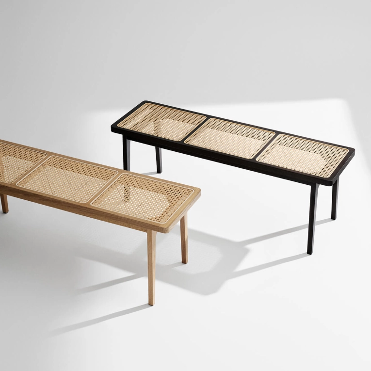 Banc LE ROI Chêne naturel NORR11