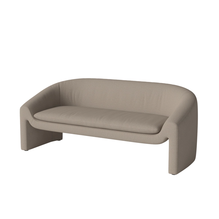 Canapé MIELO 2,5 places Bergamo Beige foncé BOLIA