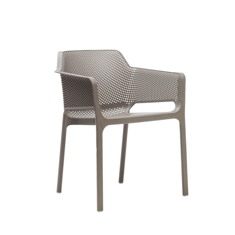 Outdoor Chair and Small Lounge Chair Net Dove NARDI
