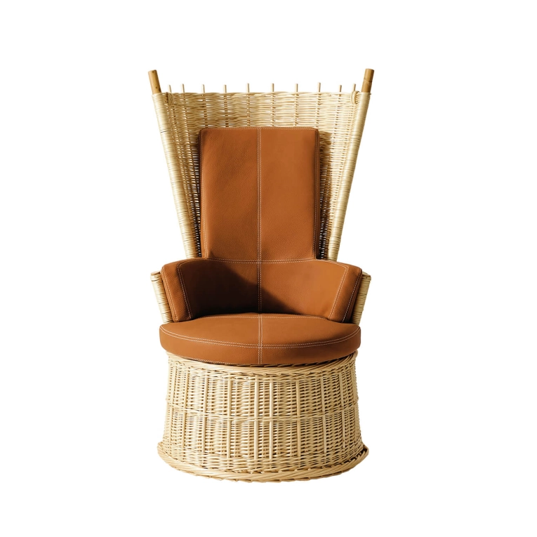 Easy chair HOTTE Naturale Voyage Leather CASSINA