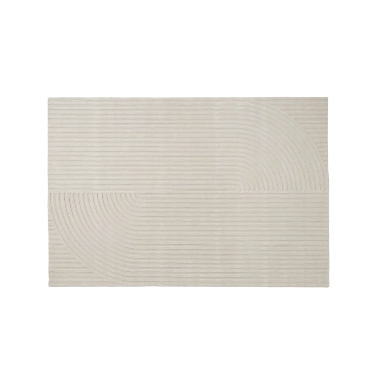 Tapis RELEVO QUATTRO 200x300 Blanc cassé MUUTO