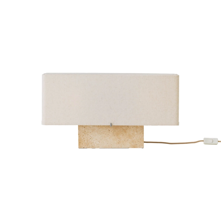 Lampe à poser NONNA H 30 cm Travertin AUDO COPENHAGEN