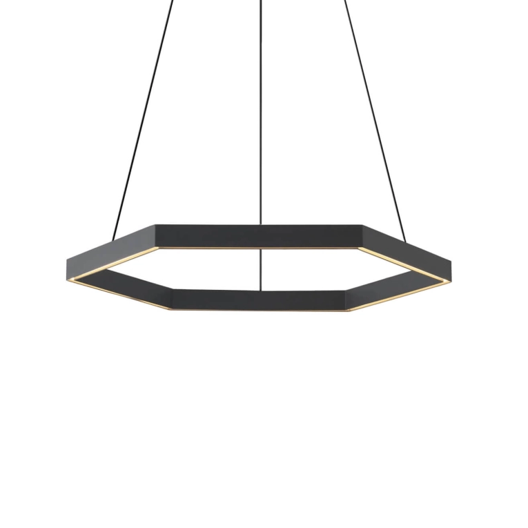 Suspension HEX 1000 Noir RESIDENT
