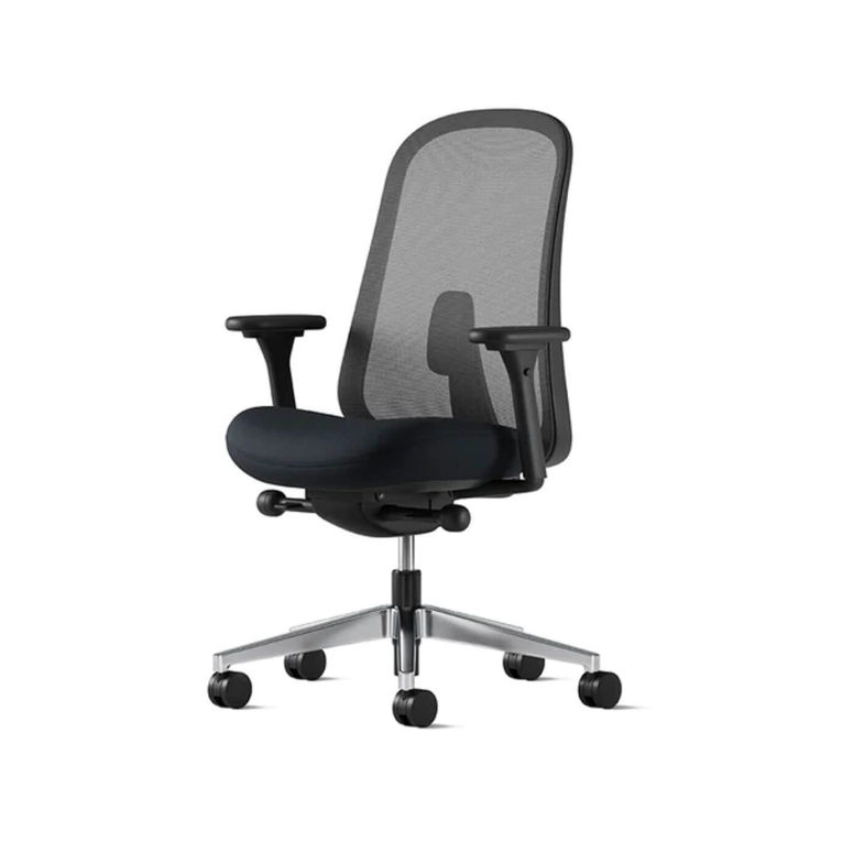 LINO Graphite Spinoza / Aluminium Poli HERMAN MILLER