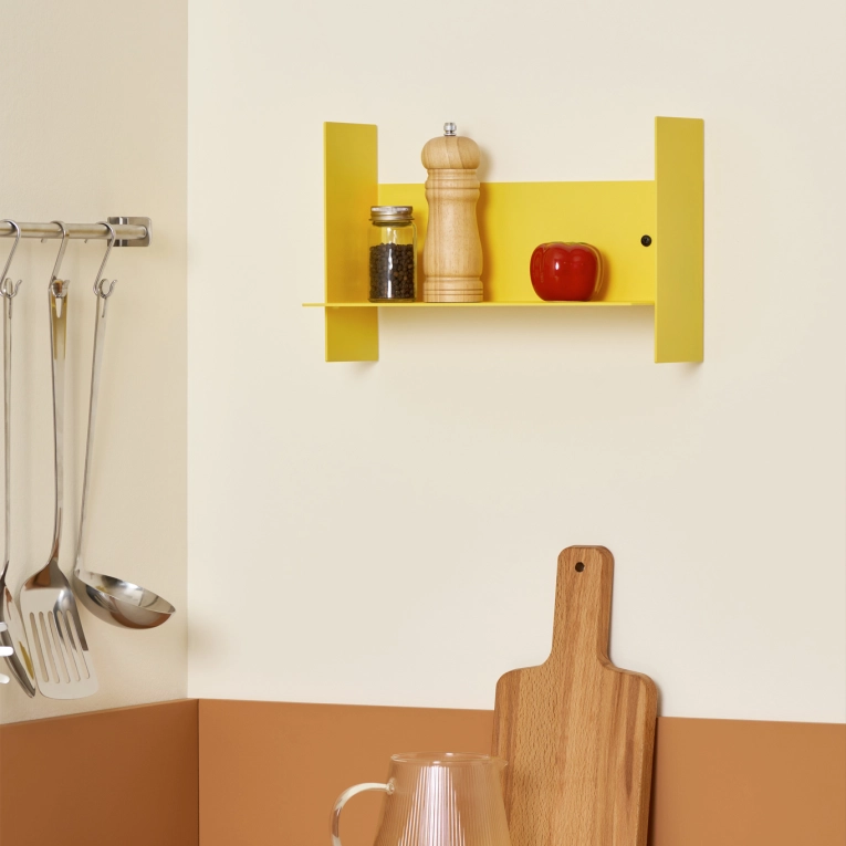 Etagère PLI Jaune De Naples L 30 TIPTOE