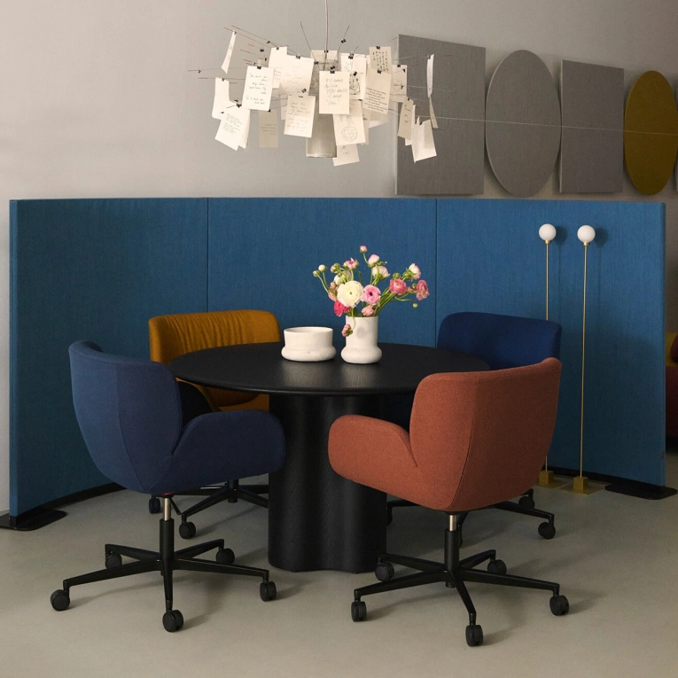 Fauteuil de bureau CARI 5 branches à roulettes Step Melange 60345 ARPER