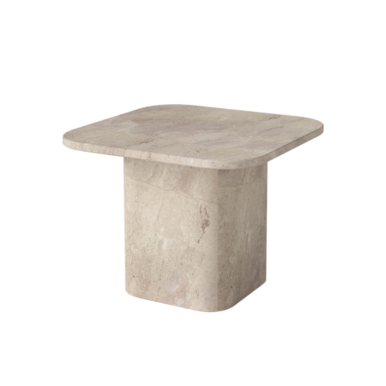 Coffee Table EIDA 55x55 Beige Marble BOLIA