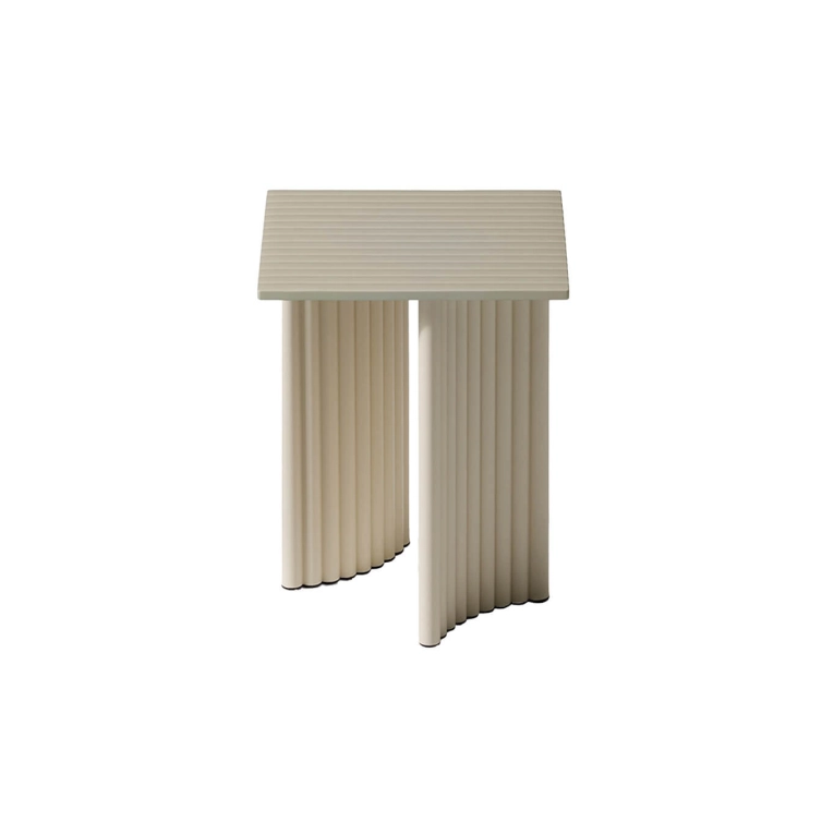 Outdoor Coffee Table VIDALENTA 37x37 Panna White CASSINA