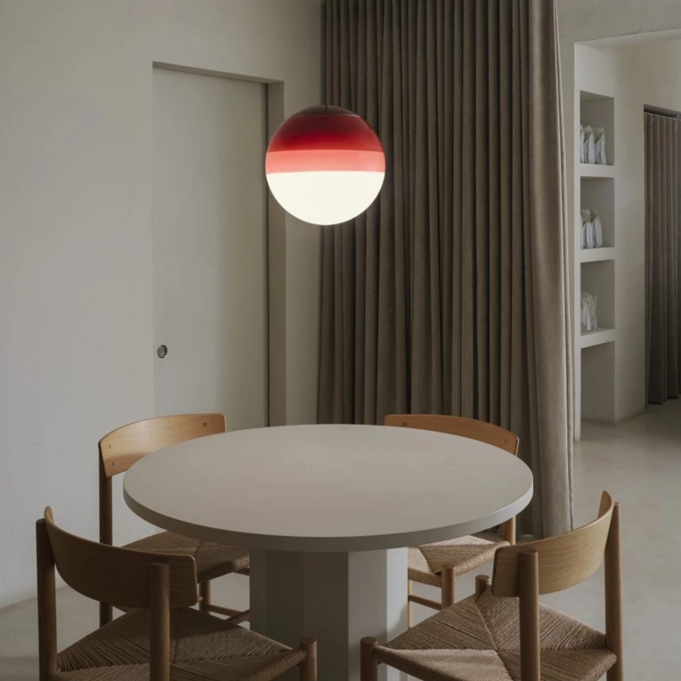 Pendant Light DIPPING Ã 40 Burgundy MARSET
