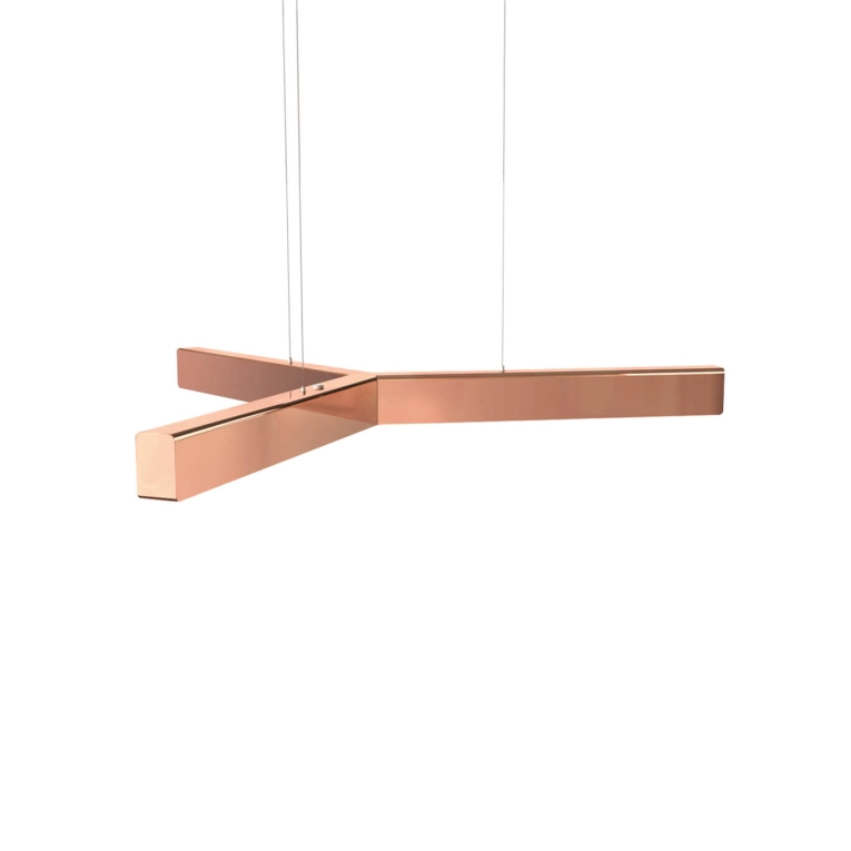 Suspension Y-MODEL Cuivre Poli ANOUR