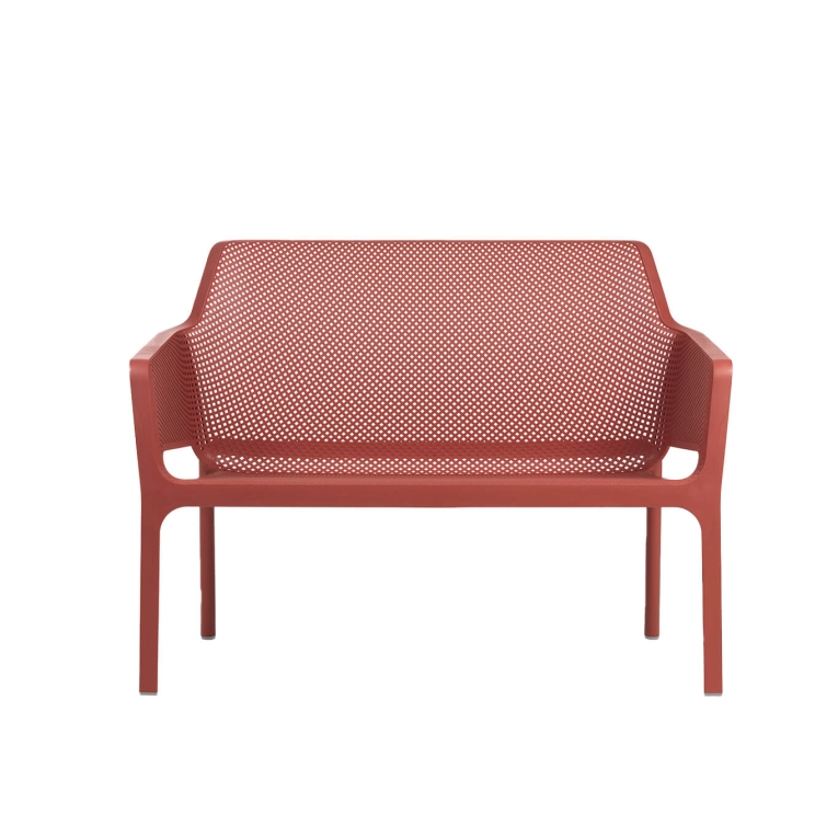 Outdoor Bench NET Coral NARDI
