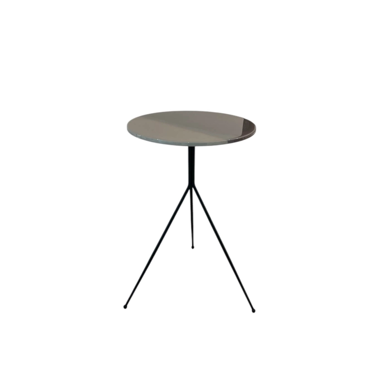 Side Table LIQUID Ø 33 lilas BAXTER MADE IN ITALY