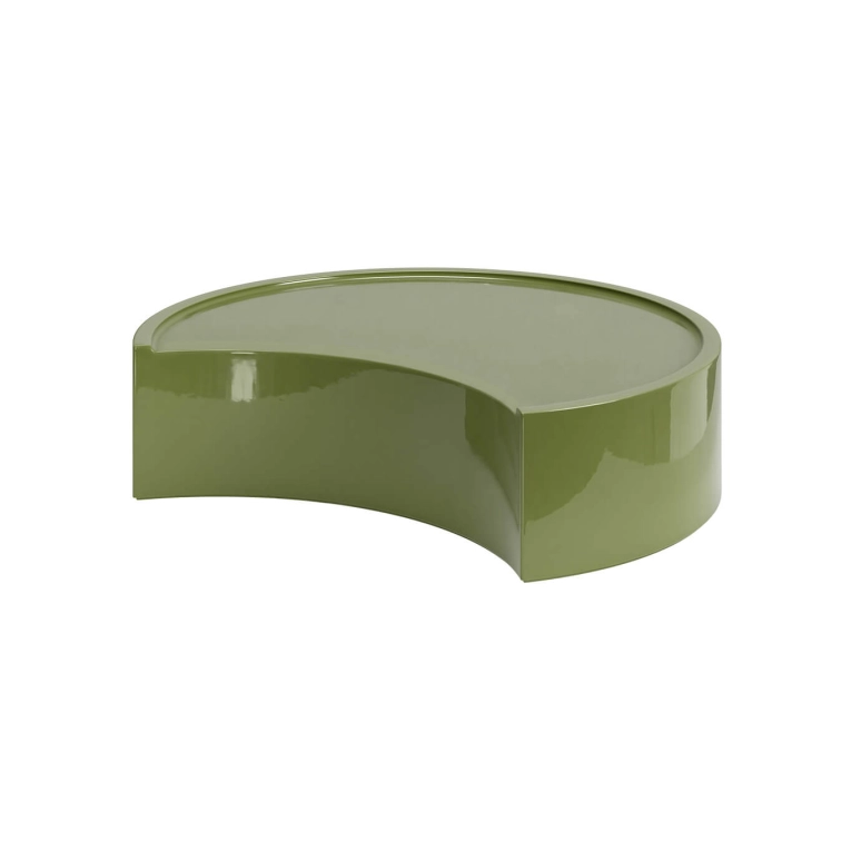 Table basse LOW BOL L 80 Algue Brillant ZANOTTA