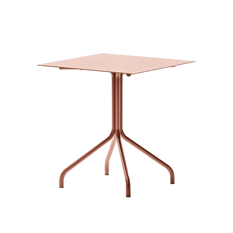 Outdoor Table SALO 70x70 Terracotta UNOPIÙ