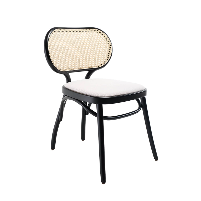 Chaise BODYSTUHL Noir / Fuse 121 GEBRÜDER THONET VIENNA