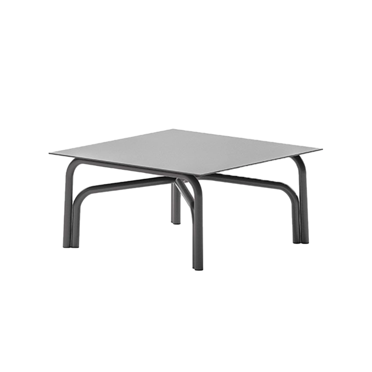 Table basse extérieure SALO 70x70 Graphite UNOPIÙ