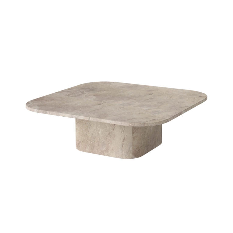 Coffee Table EIDA 100x100 H 32 Beige Marble BOLIA