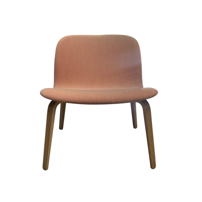 Fauteuil VISU LOUNGE Rose MUUTO