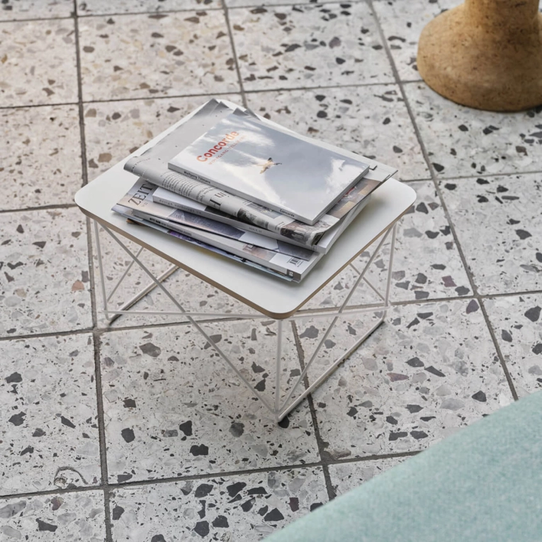 Table d'appoint guéridon LTR Blanc VITRA