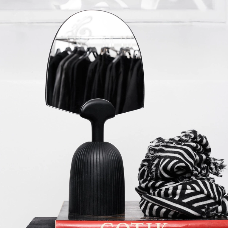 Mirror NUR line patterns Maple black ZANAT