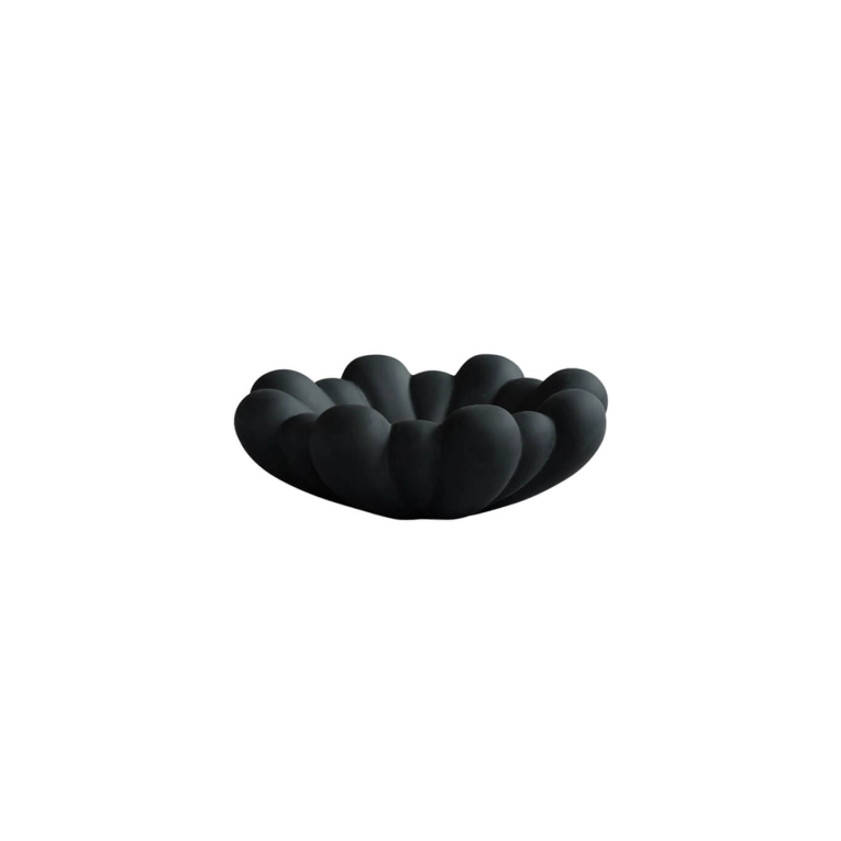 Centre de table & corbeille BLOOM TRAY medio Noir 101 COPENHAGEN