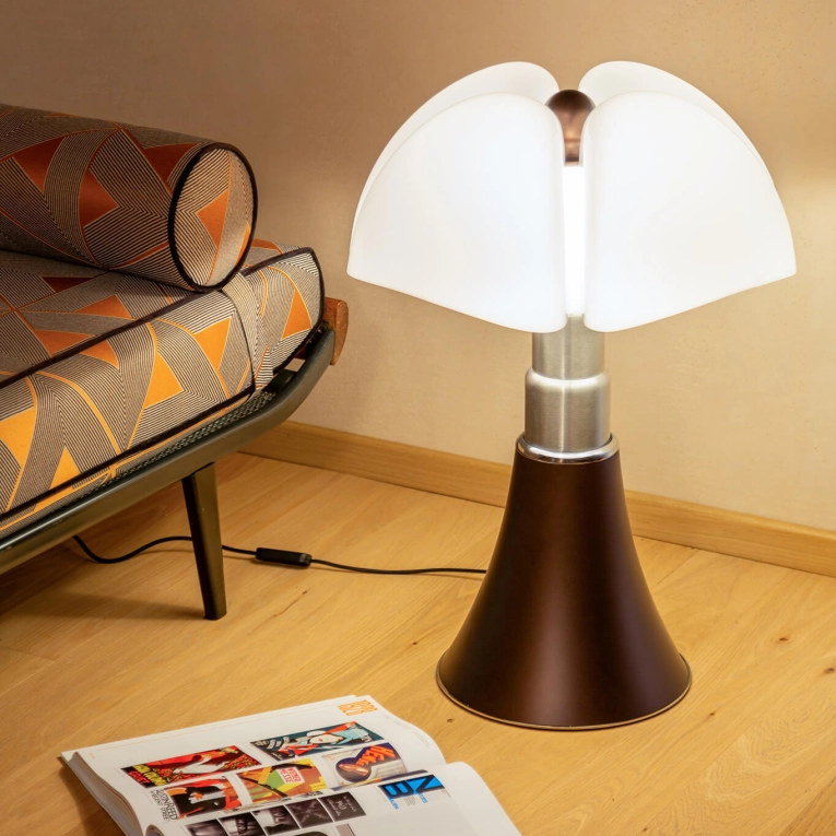 Lampe à poser PIPISTRELLO LED Bronze MARTINELLI LUCE