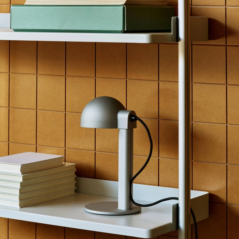Lampe à poser POSTO Gris Argent HAY