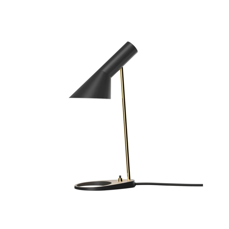 Lampe à poser AJ MINI TABLE Noir / Laiton LOUIS POULSEN