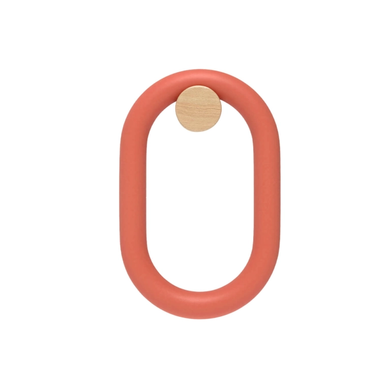 Wall Hook FERNAND Vertical Spiced Coral HARTO