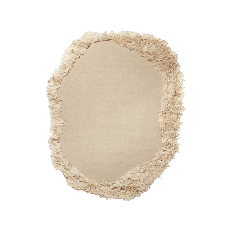 Rug NORTE Large Natural FERM LIVING