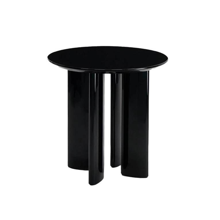Table d'appoint guéridon CARLOTTA Noir THE SOCIALITE FAMILY