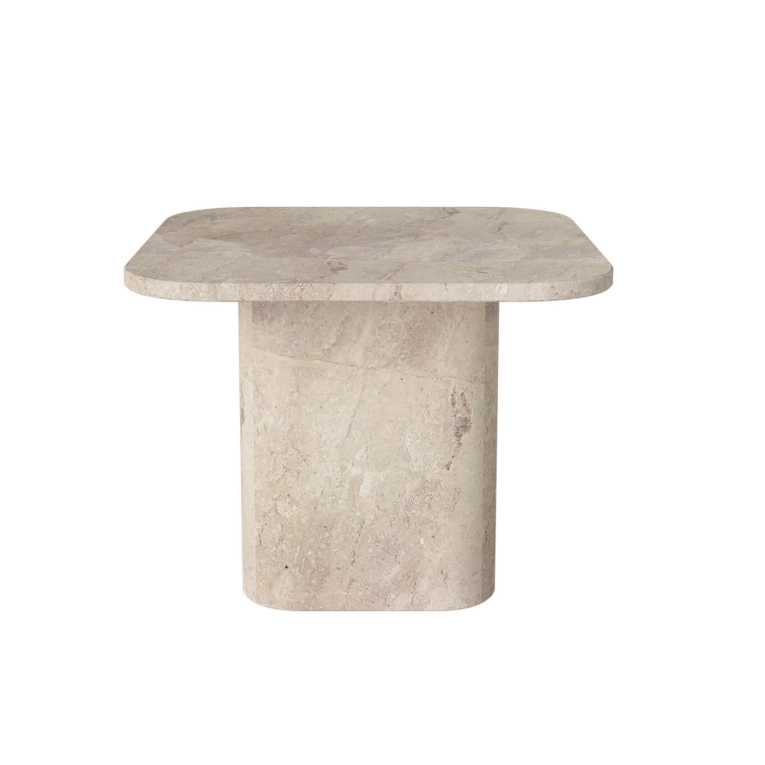 Coffee Table EIDA 55x55 Beige Marble BOLIA