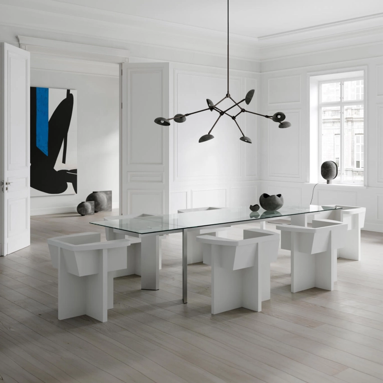 Suspension DROP CHANDELIER Oxydé 101 COPENHAGEN