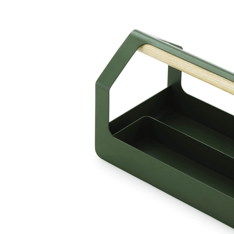 Petit rangement HAUS Toolbox Vert foncé NORMANN COPENHAGEN