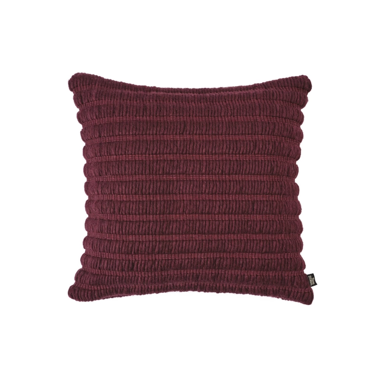 Cushion RIDGE 45x45 Burgundy TOM DIXON