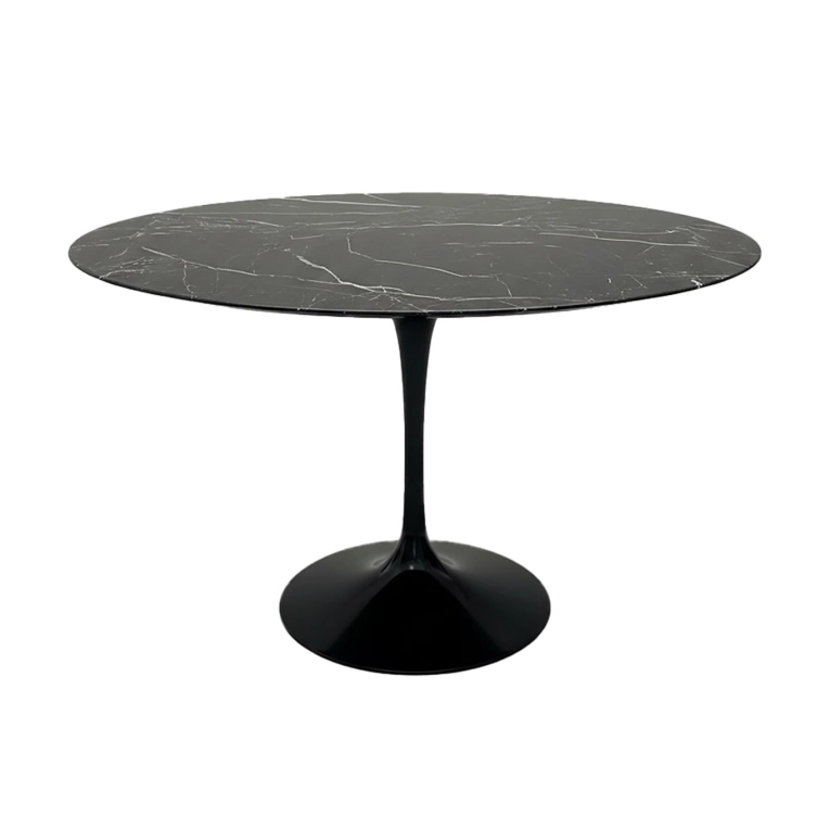 SAARINEN Ø 120 Marbre Marquina Noir KNOLL