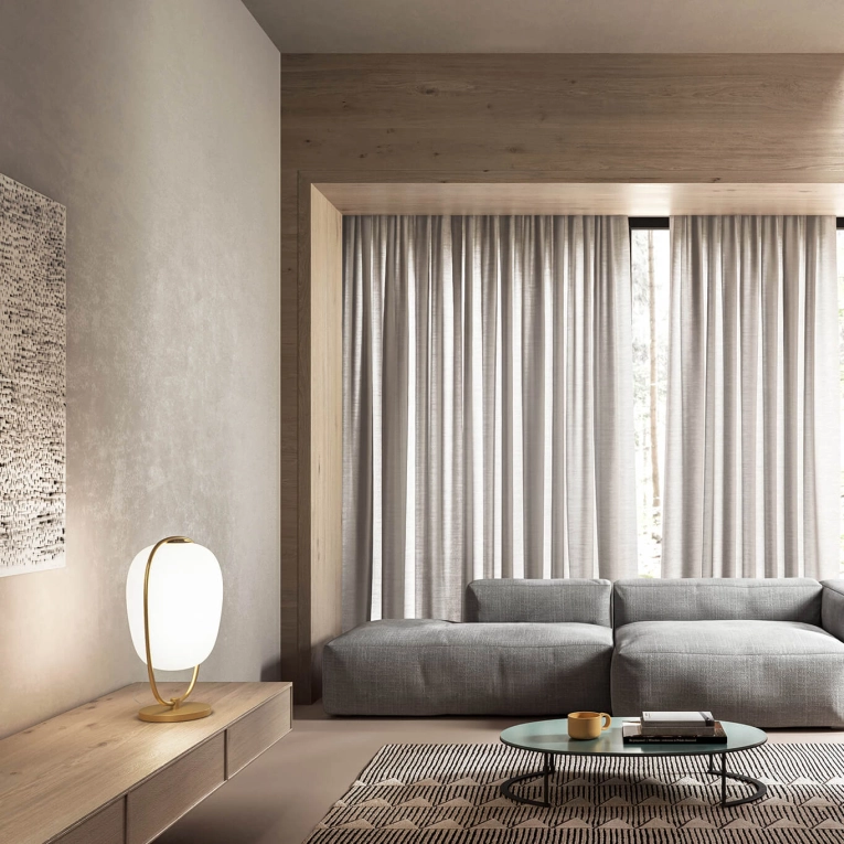 Lampe à poser LANNA Noir KDLN