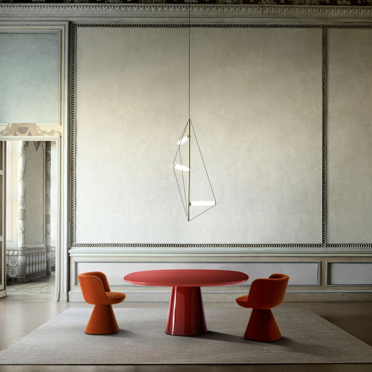 ALLURE O' L 125 Rouge argile brillant B&B ITALIA