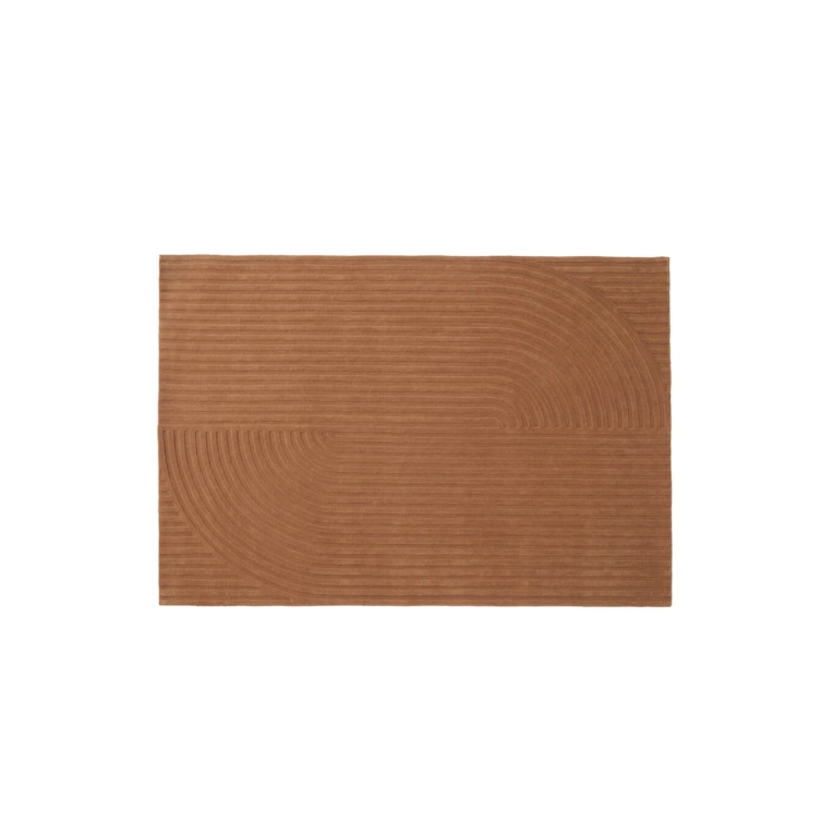 Tapis RELEVO QUATTRO 170x240 Orange brûlé MUUTO