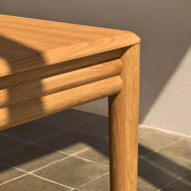 LENON extensible L 200 Chêne KAVE HOME