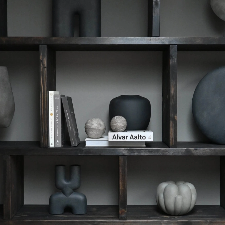 Vase BLOOM petit Gris foncé 101 COPENHAGEN
