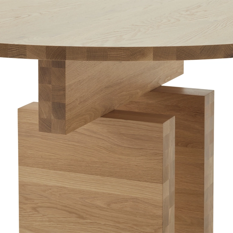 Table PLANE Ø 120 Chêne RESIDENT