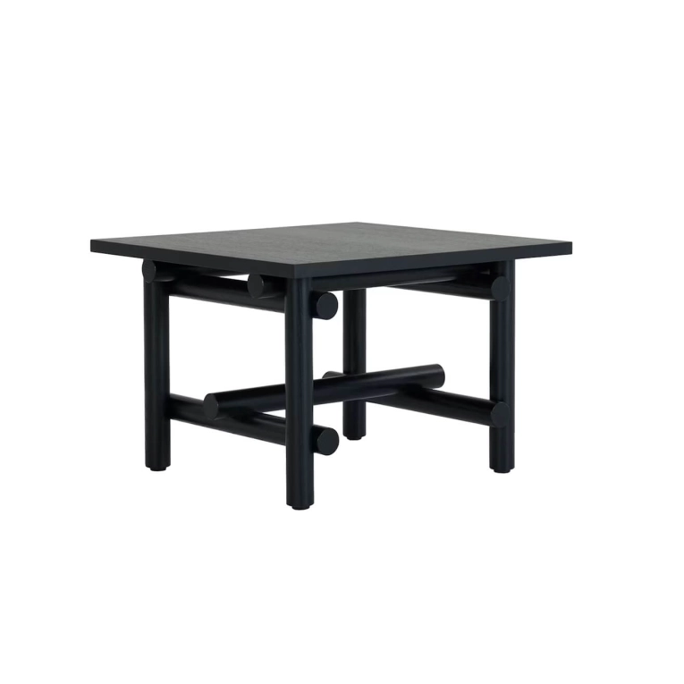 Table d'appoint guéridon MUECKE Noir ébène KNOLL