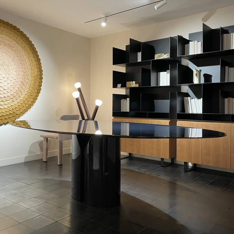 Table NVL Navy Blue MDF